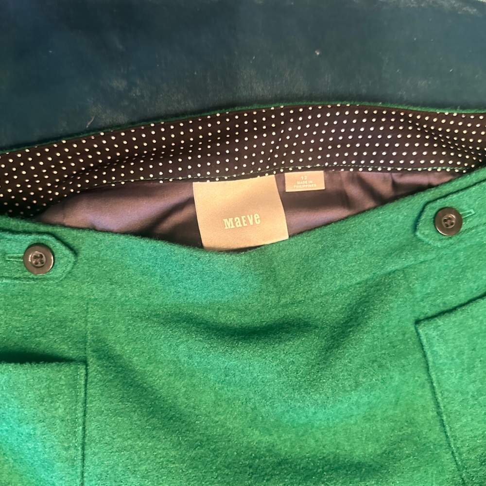 Maeve felted wool skirt